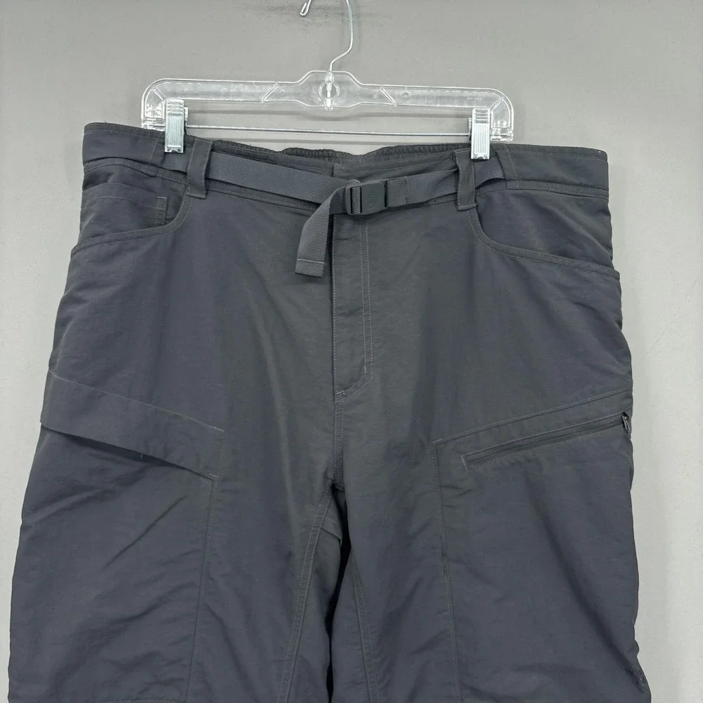 The North Face Pants Mens 40x32 Gray Paramount Convertible Cargo Outdoor Hiking